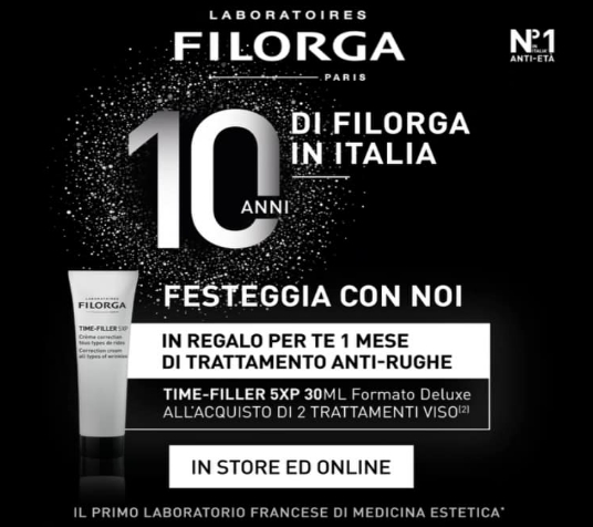 10 anni con Filorga