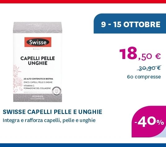 Swisse CAPELLI PELLE UNGHIE